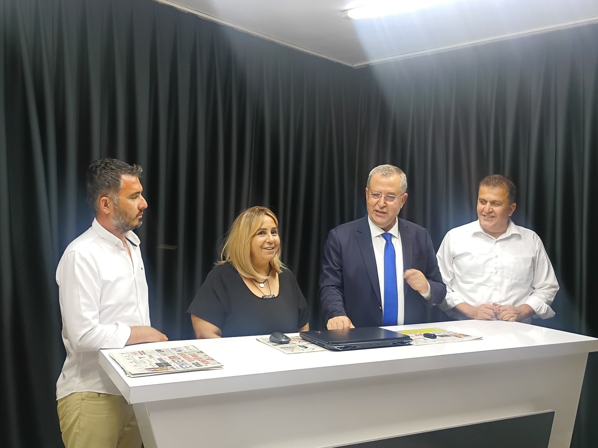 FTSO Başkanı Osman Çıralı'dan MTÜRK TV ve FethiyeTürk Gazetesi'ne Ziyaret