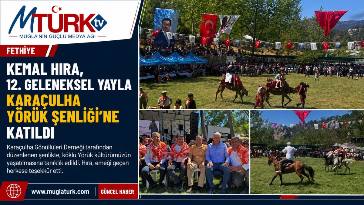 Kemal Hıra, 12. Geleneksel Yayla Karaçulha Yörük Şenliği'ne Katıldı