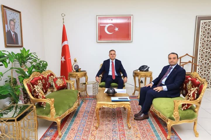 Vali İdris Akbıyık'tan Menteşe Kaymakamı Ali Edip Budan'a Hayırlı Olsun Ziyareti