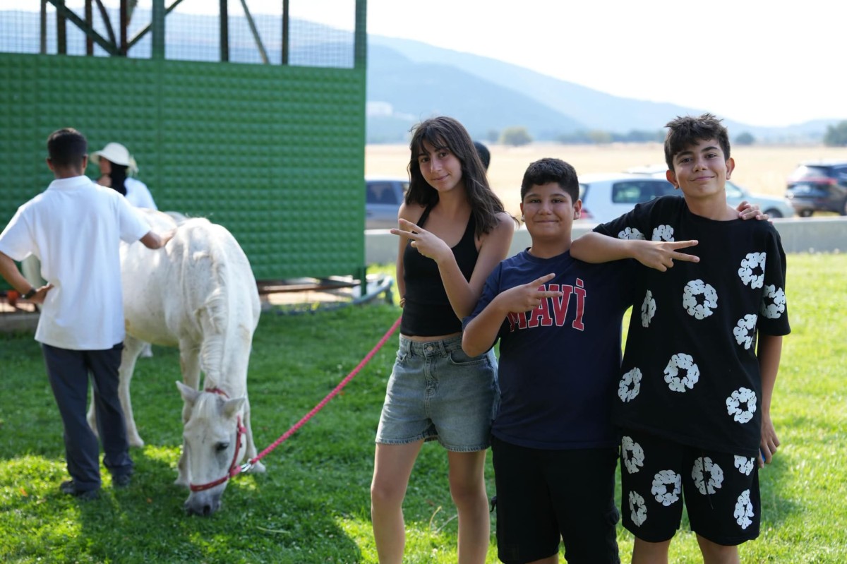 Menteşe'de Çocuklar Pony Club Etkinliğiyle Binicilikle Tanıştı