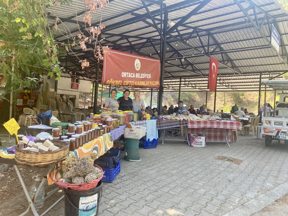 Ortaca’da Üretici Kadın Pazarı İlk Kez Kuruldu