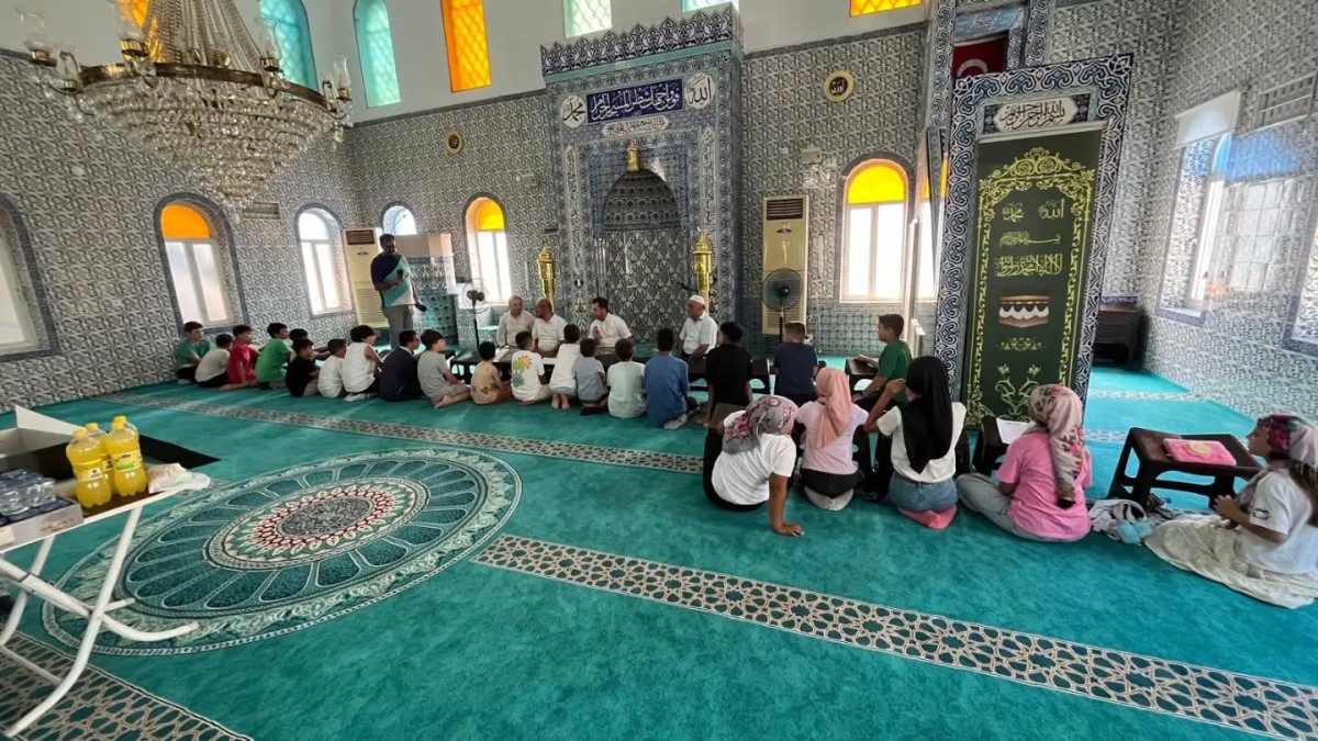 “Sanayi Camii’nde Yaz Kur’an Kursu Kapanış Programı”