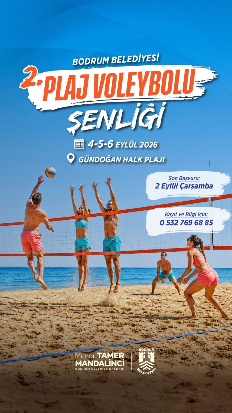 Gündoğan'da Voleybol Şenliği