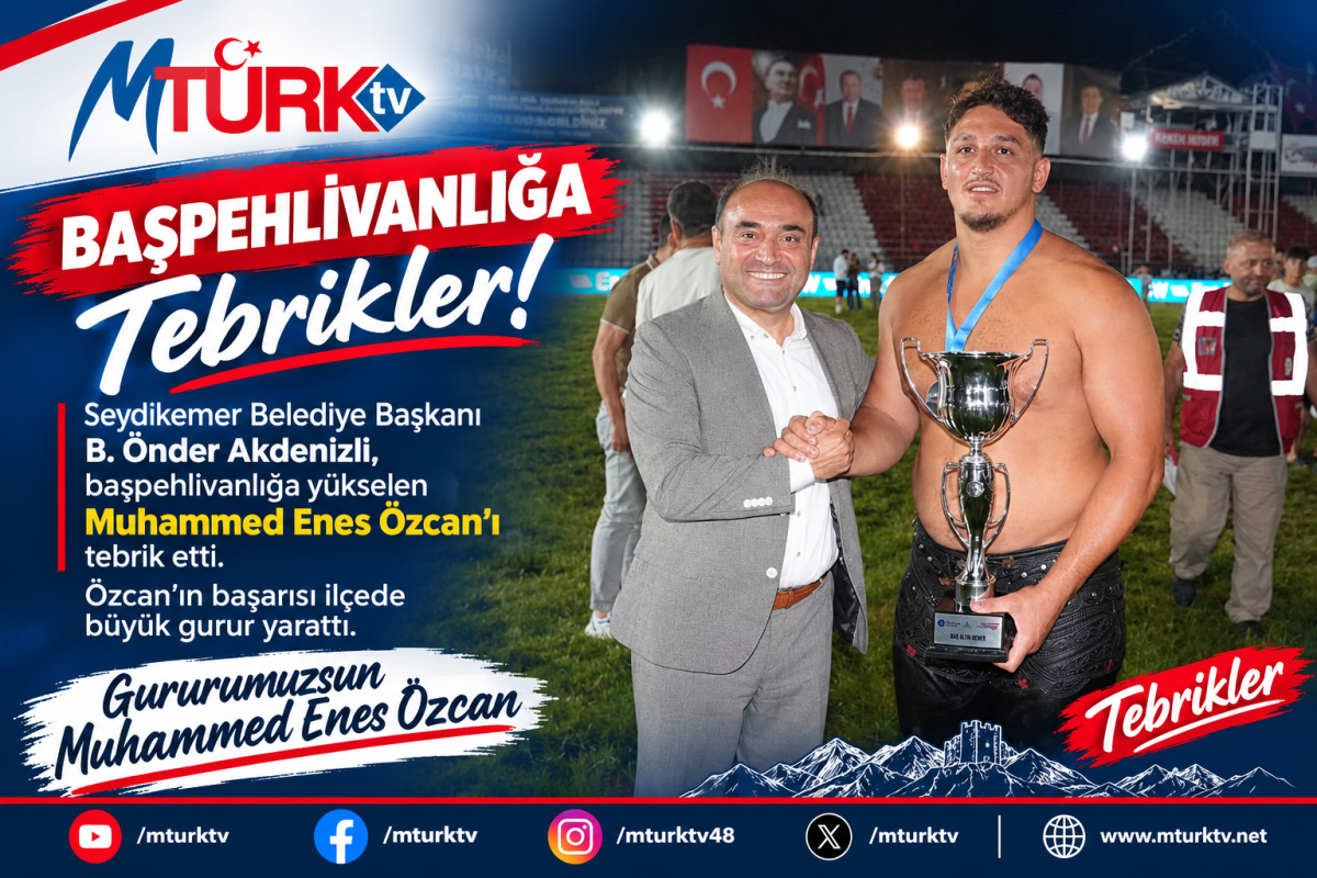 Akdenizli'den Tebrik Mesajı