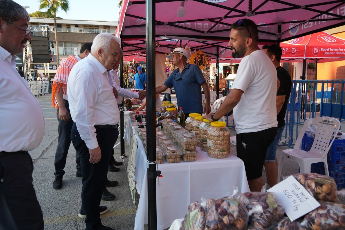 BAŞKAN KARAKUŞ, 5. DALAMAN İNCİR VE NAR FESTİVALİ’NE KATILDI