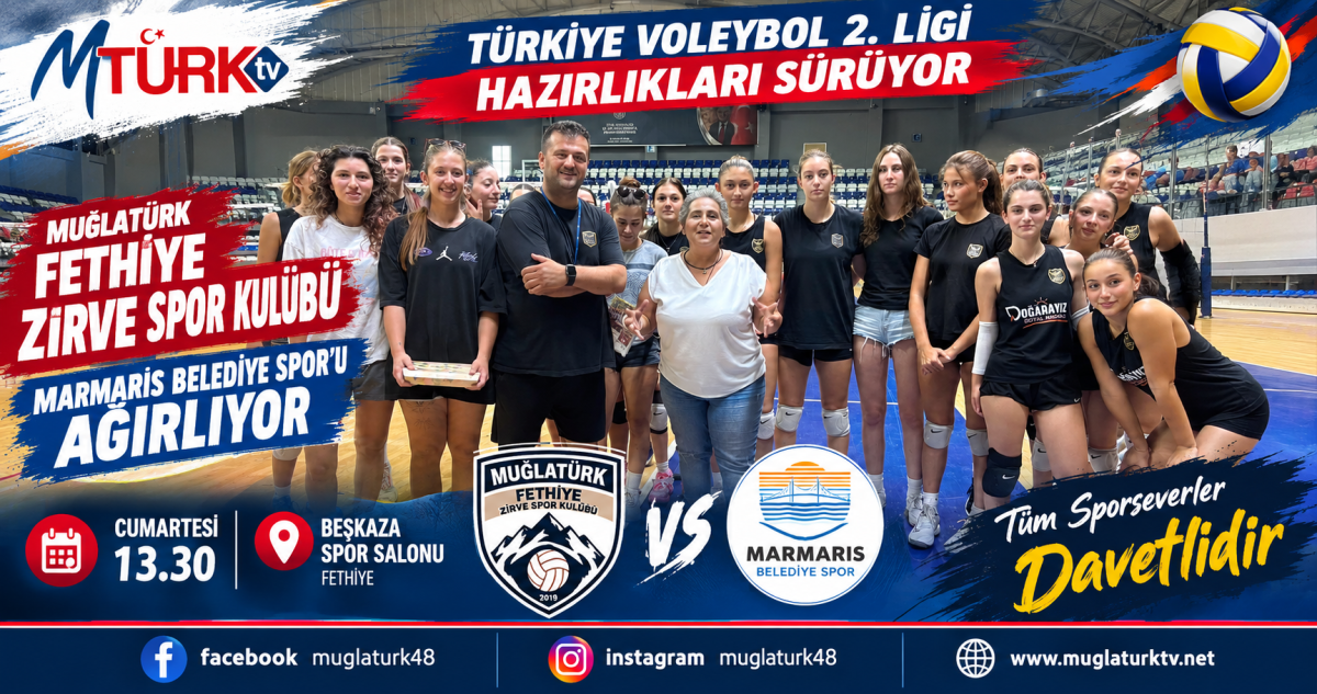 Serap Ülkü Tribünde Olacak: Muğlatürk Fethiye Zirve Spor’dan Sezon Öncesi Kritik Hazırlık Maçı