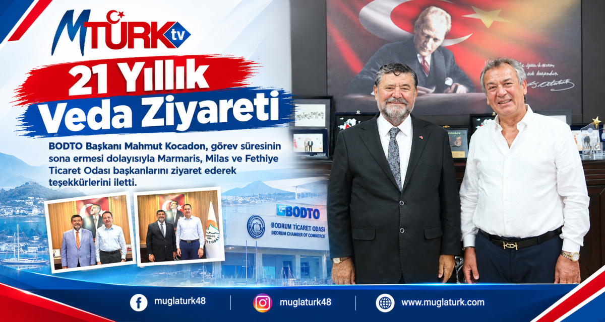 Bodrum İş Dünyasında 21 Yıllık Devir Kapanıyor: Mahmut Kocadon'dan Veda Turu