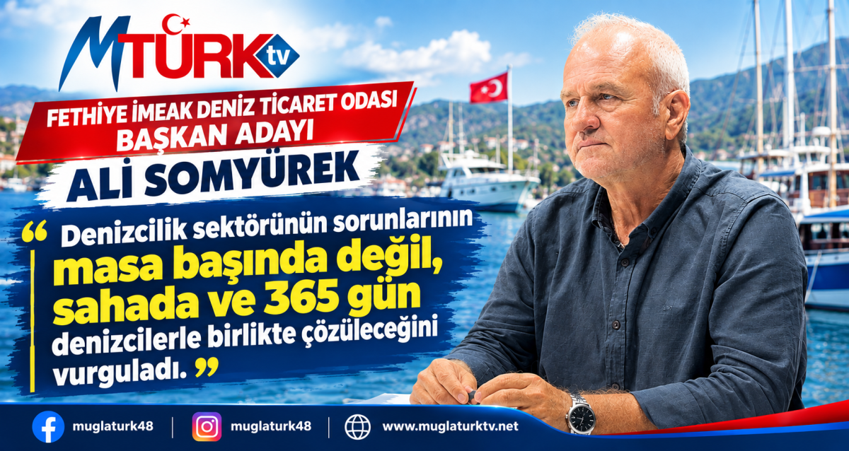 Ali Somyürek Fethiye Denizcileri İçin 365 Gün Sahada Olma Sözü Verdi