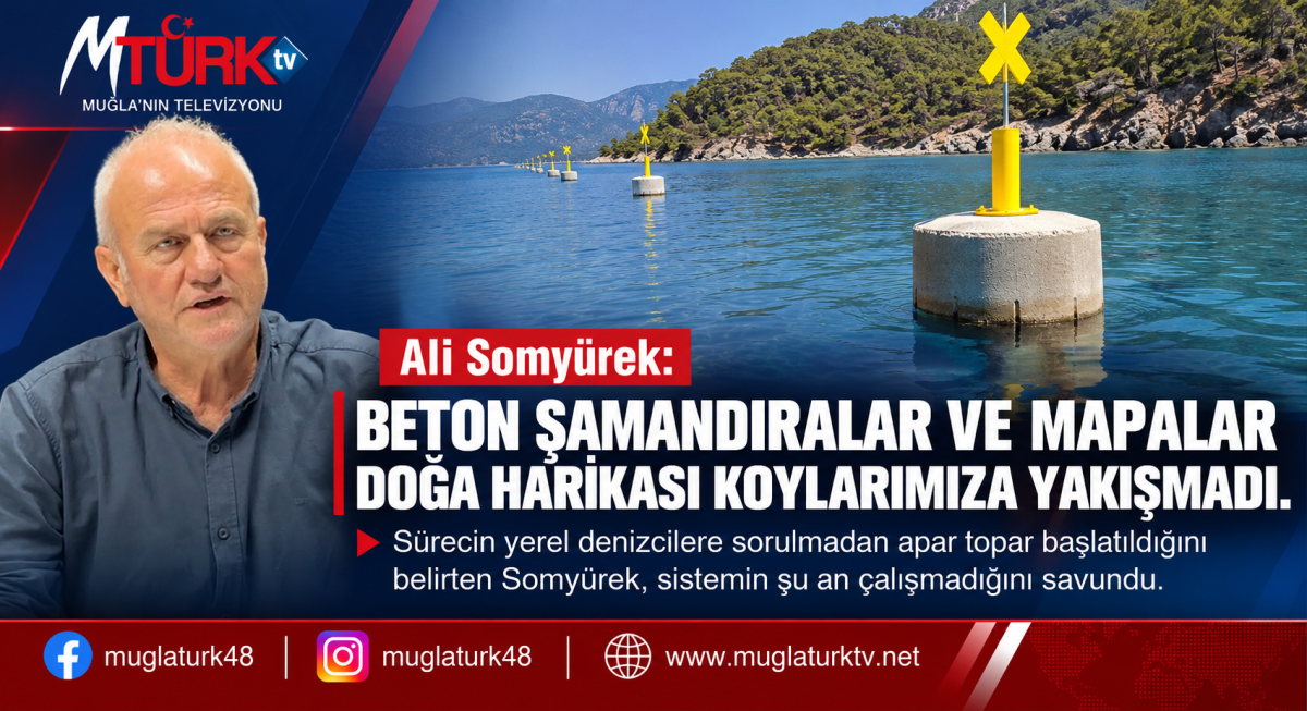 Göcek'te Mapa Şamandıra Tepkisi: 