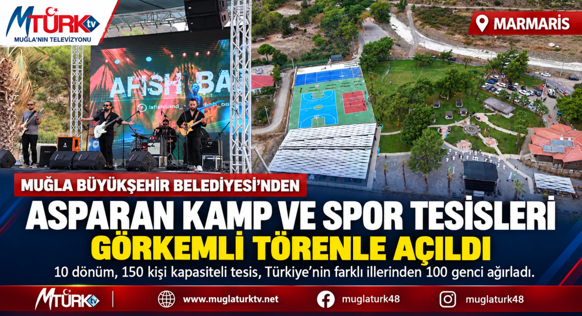 Muğla’nın Yeni Gençlik Merkezi Asparan Hizmete Açıldı: Marmaris’te Yeni Bir Dönem Başlıyor