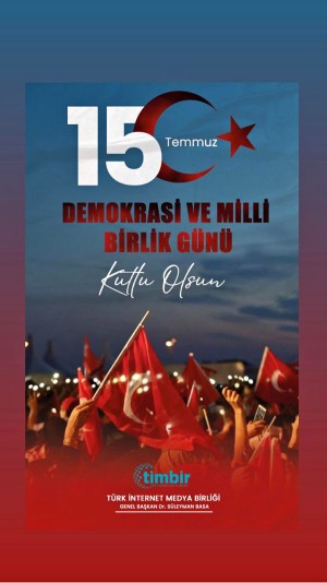 TİMBİR’den 15 Temmuz’un 10. Yılı Mesajı