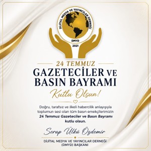 DMYD’den 24 Temmuz Gazeteciler ve Basın Bayramı Mesajı