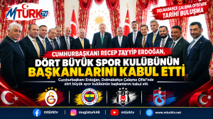 Başkanlar Cumhurbaşkanı ile Buluştu