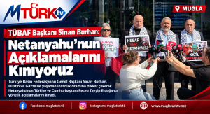 Türkiye Basın Federasyonu Katil Netanyahu’yu Kınadı